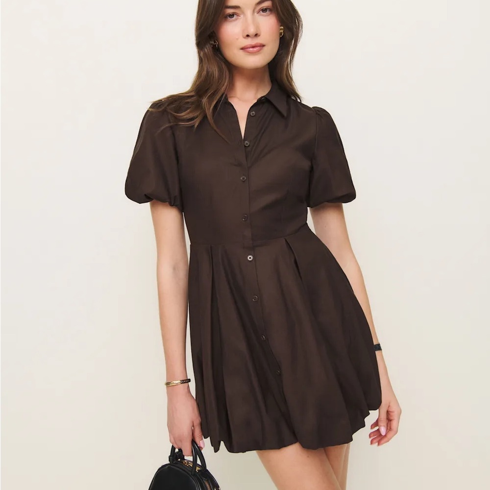 Reformation Mazie Dress - Brown